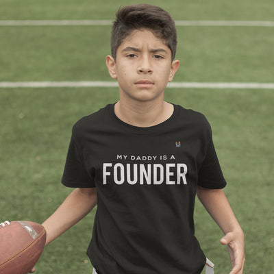 My Daddy Is A Founder Kids Tee