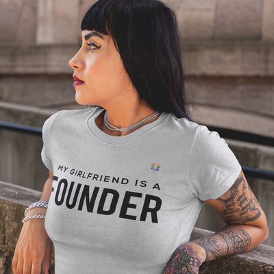 My Girlfriend Is A Founder Women's Tee